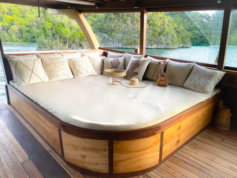 Senja Yacht Private Living Room