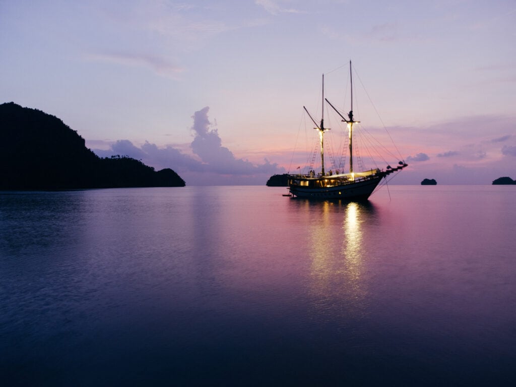 Senja Yacht Sunset